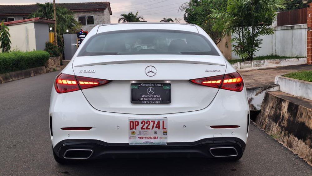 Mercedes-Benz C-Class sedan — photograph supplied by GEOOS